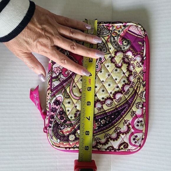 Vera Bradley Tablet Mini iPad Sleeve 9" x 6.5" Pink Very‎ Berry Paisley Case - Picture 9 of 10